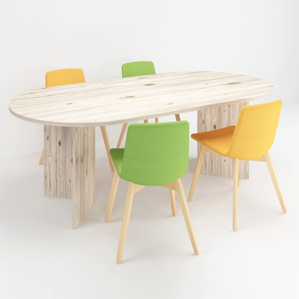 Заседателна маса овална Z401V 210/110/74h